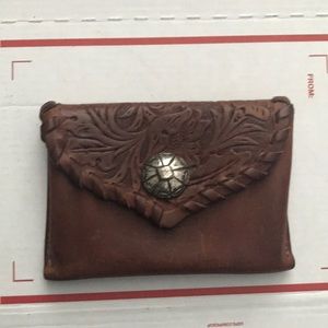 Stocko leather belt wallet